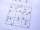 Evil level sudoku puzzle book at the start