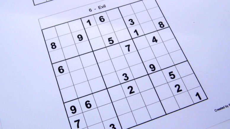 Hard Printable Sudoku Puzzles 6 Per Page – Book 1 – Free Sudoku Puzzles