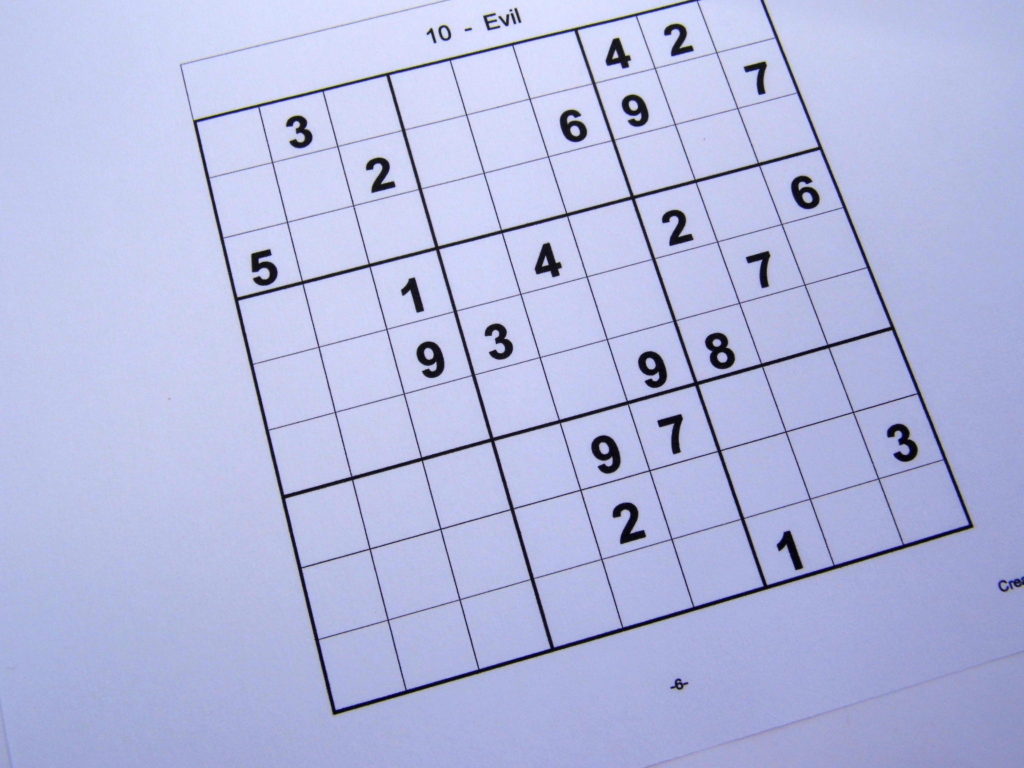 Hard Printable Sudoku Puzzles 2 Per Page – Book 1 – Free Sudoku Puzzles