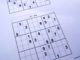 Evil level sudoku puzzle book not yet filled in