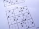 Evil level sudoku puzzle book not yet filled in