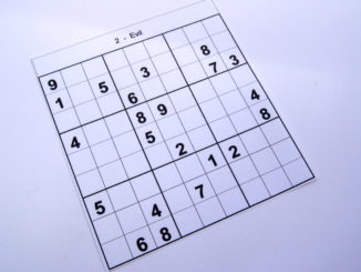 Evil level sudoku puzzle book not completed