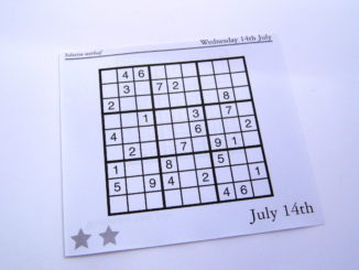 Sudoku puzzle book
