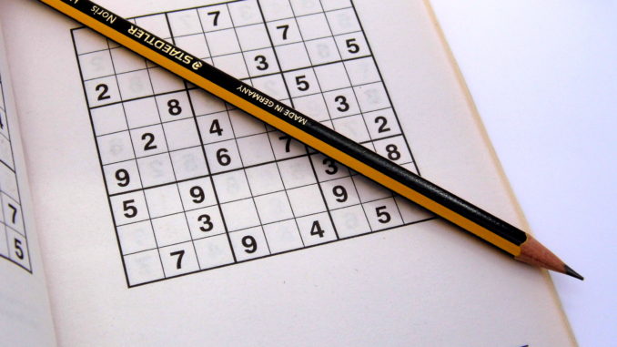 Sudoku Puzzle Book 34 With Pencil