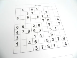 A ultra-easy sudoku puzzle at the start