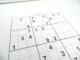 A medium sudoku puzzle at the start