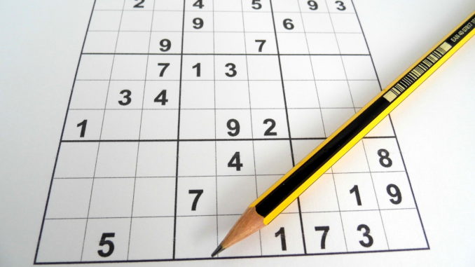 A medium sudoku puzzle with no number yet entered