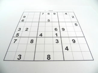 A hard sudoku puzzle with no number yet entered