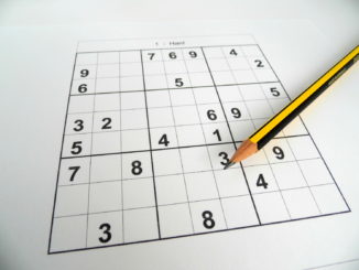 Hard sudoku puzzle at the beginning