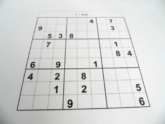 Evil sudoku puzzle at the beginning