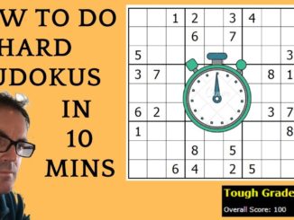 How To Complete A Hard Sudoku Puzzle