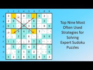 Sudoku Strategies for Solving Expert Puzzles