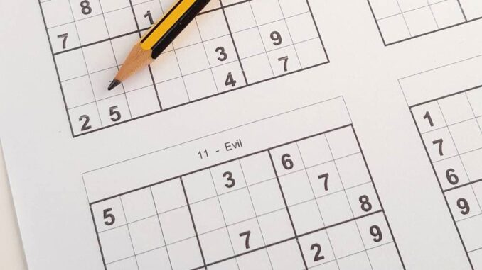 Evil Level Sudoku Puzzles