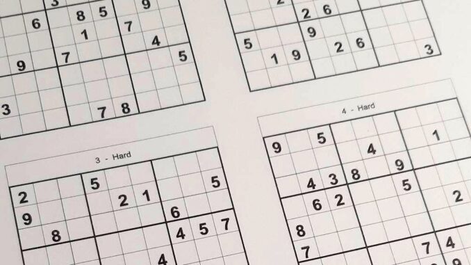 Hard Printable Sudoku Puzzles 6 Per Page – Book 37 – Free Sudoku Puzzles