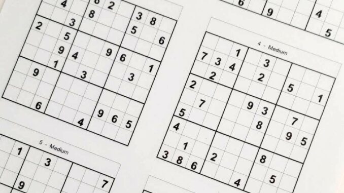 Medium Difficulty Printable Sudoku Puzzles