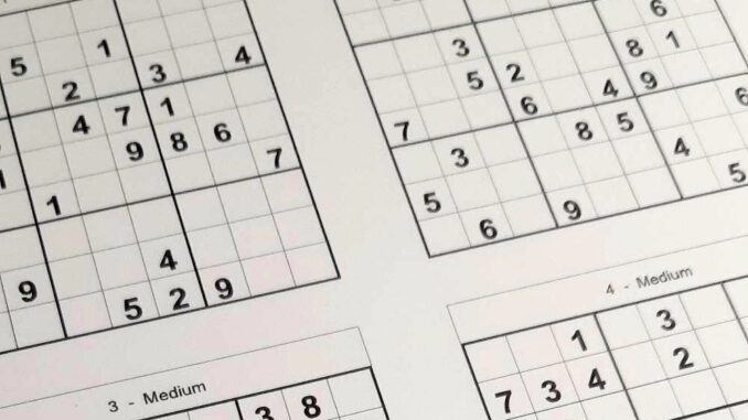 Medium Difficulty Printable Sudoku Puzzles